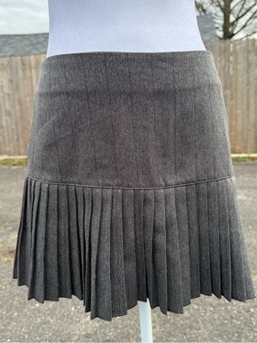 Vintage gray mini skirt